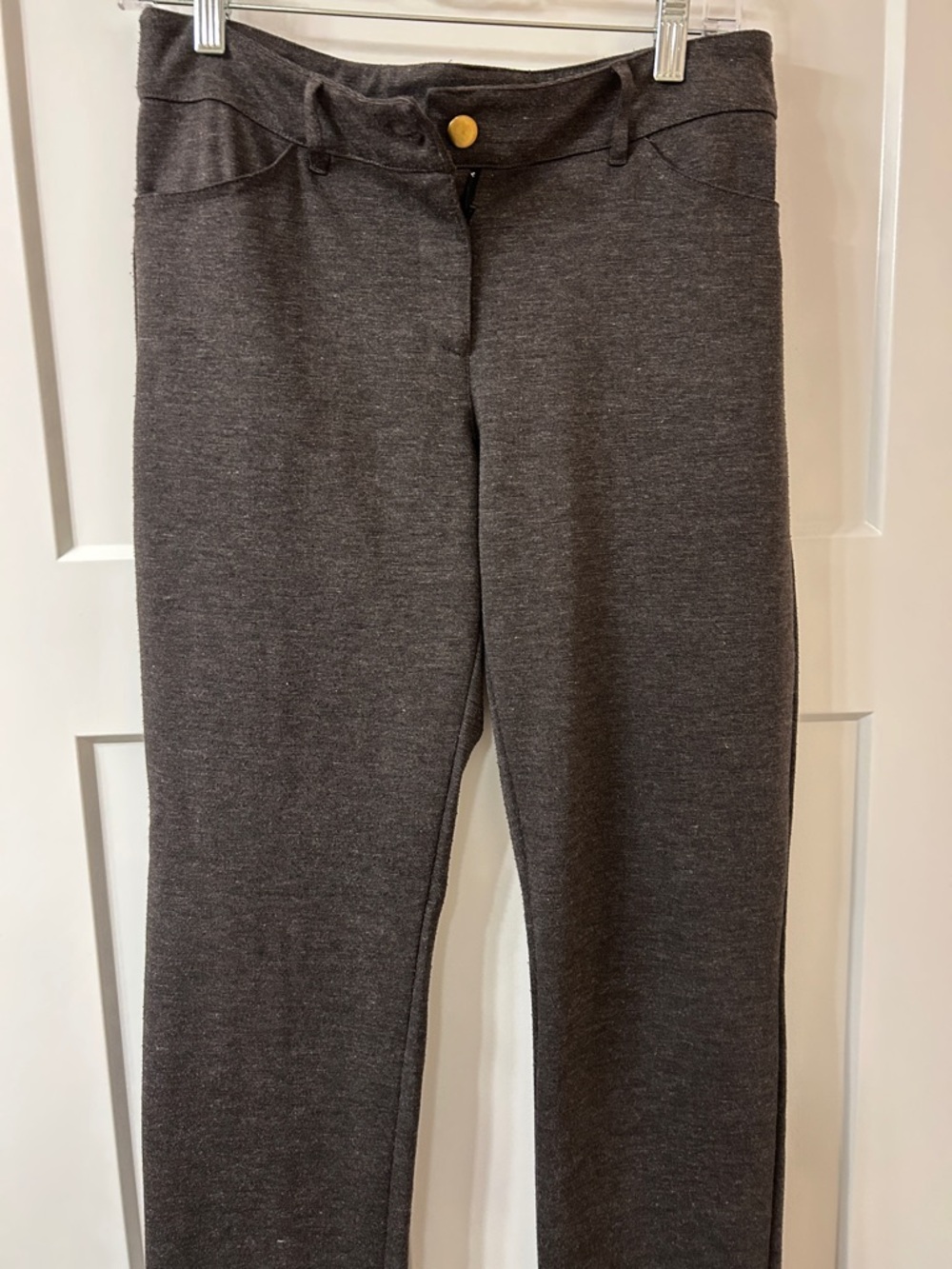 Rafaella Dark Charcoal Knit Pants